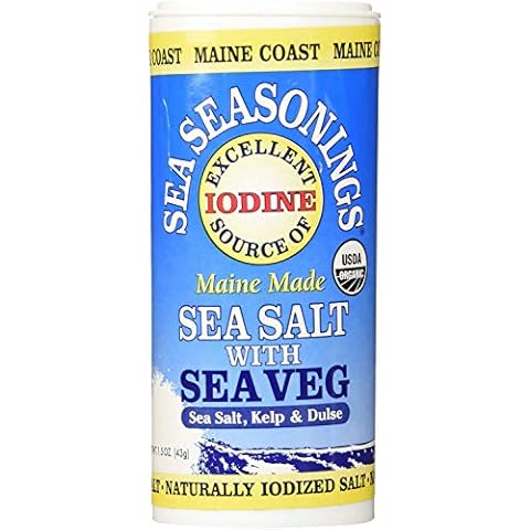 Maine Coast, Sea Vegetables Seasonings, Sea Salt With Sea Vegetables, 1.50-Ounce (3 Pack) Cover