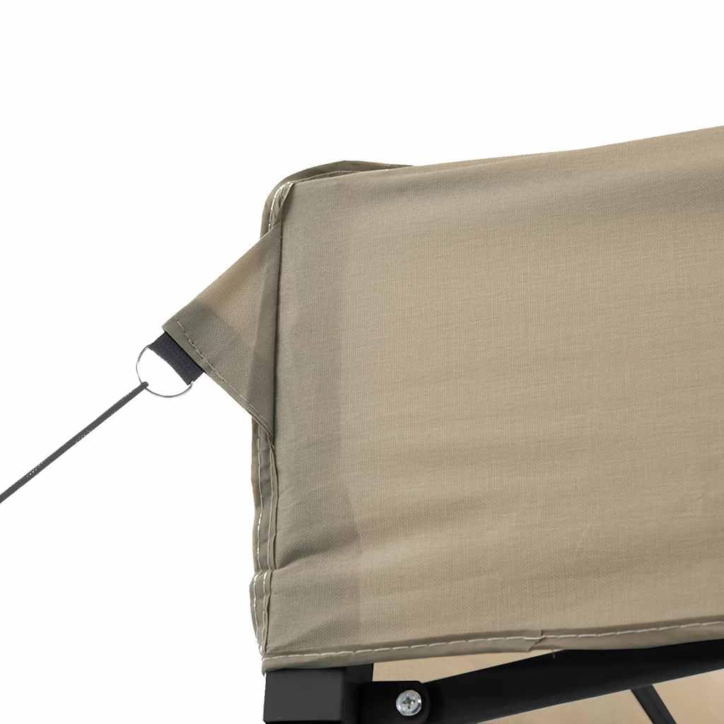 Carpa plegable para fiestas con 4 paredes laterales, ventanas transparentes y 2 entradas, tela Oxford con revestimiento de PVC, estructura de acero pulverizado