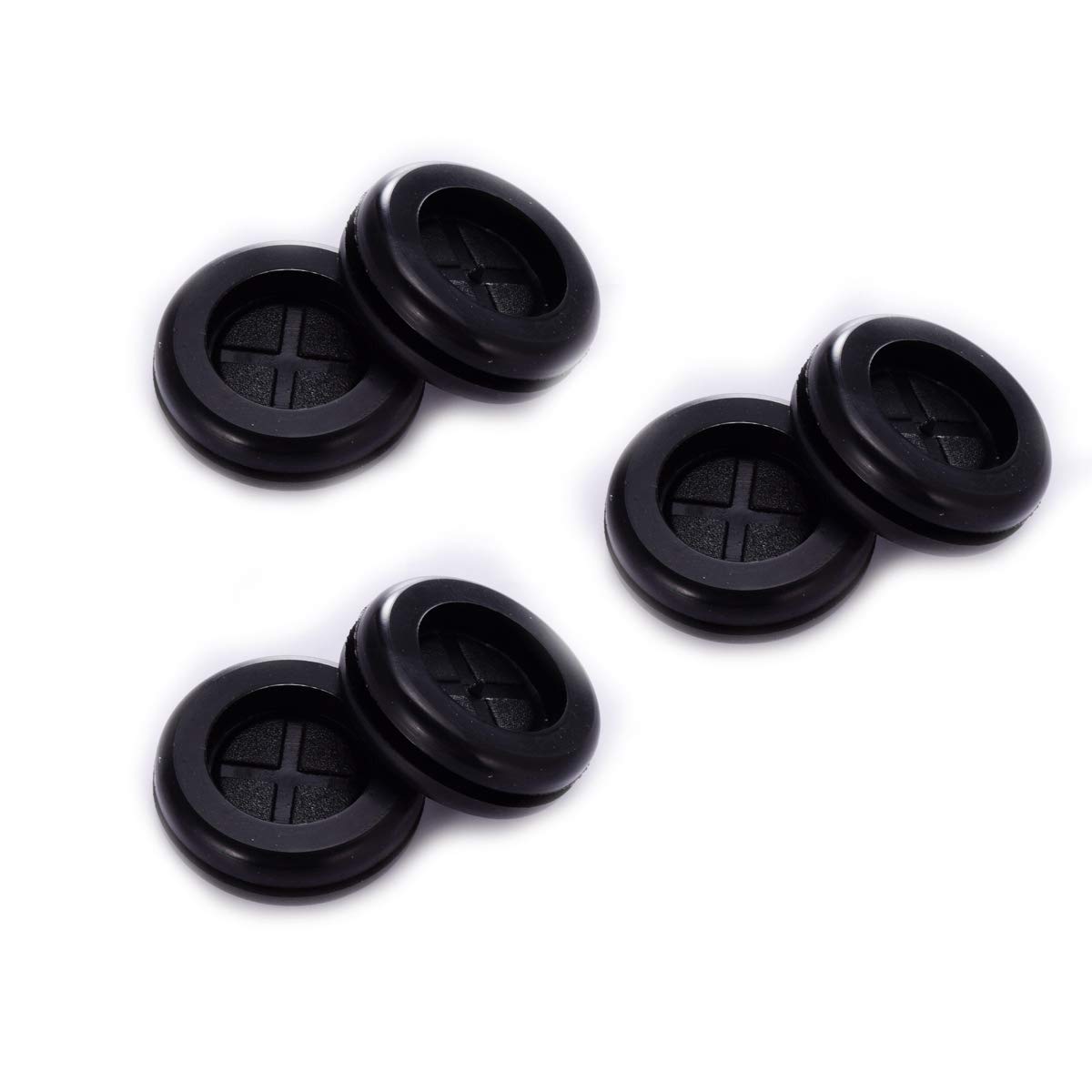 Rubber Port For Smoking Gun Covers, Silicone Valve and Grommets For Smoker Infuser Smoke Infusing, Pack of 6