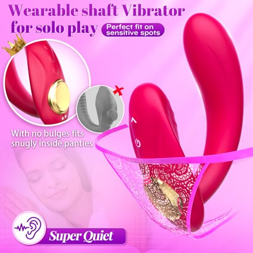 Strapon sans sangle double tête vibrateur silicone 5in - 4