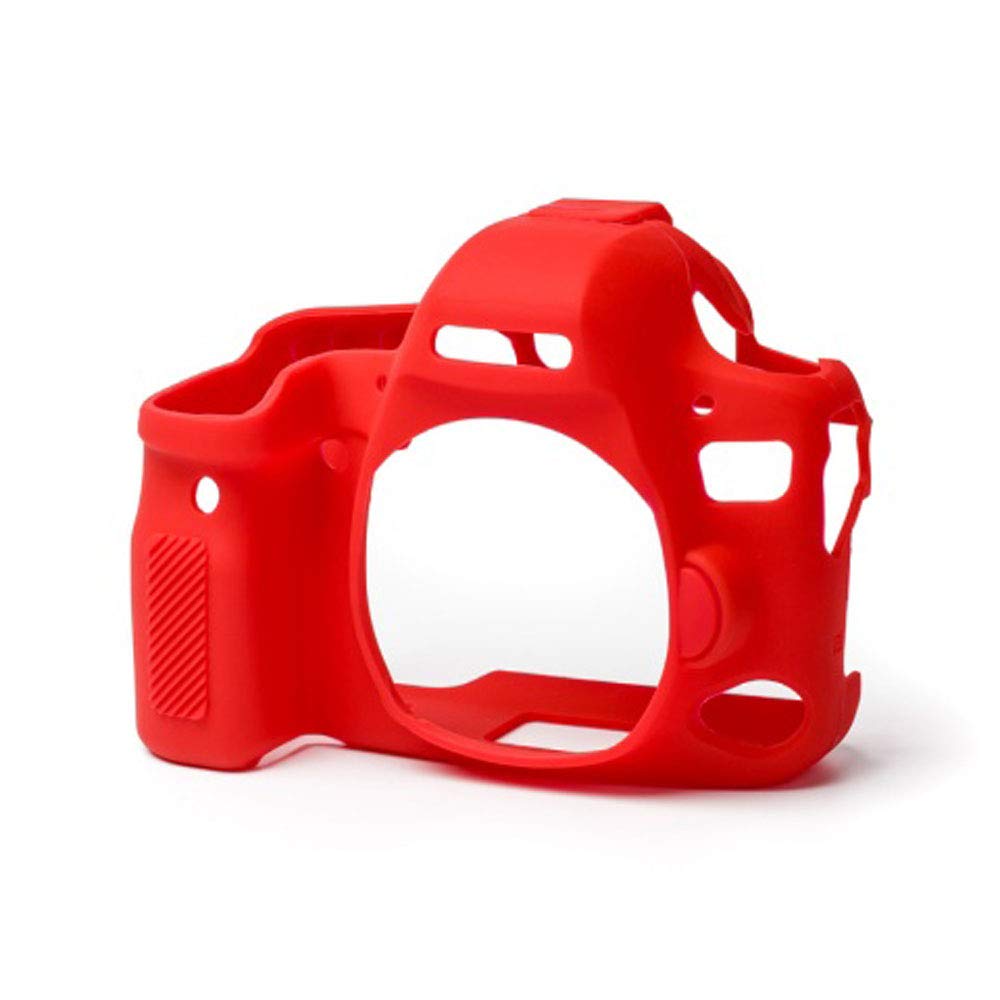 ijja Camera Silicone body Protective Camera Case Cover Compatible with Canon 6D Mark II (Red)-picture-18