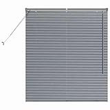 Fabriqué en aluminium robuste (1,3 kg) avec une finition mate, ce store de fenêtre offre une qualité durable et est parfait pour une utilisation en intérieur. La couleur gris foncé et la surface mate ne reflètent pas trop la lumière et s'intègrent harmonieusement dans les pièces modernes. La composition en aluminium garantit stabilité et légèreté en même temps, idéale pour une utilisation durable dans les salons ou les chambres.