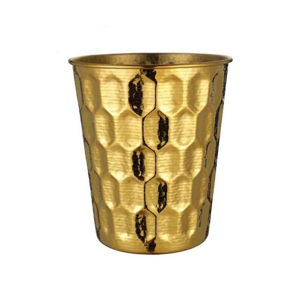 Cubo de Hielo Cubo de Hielo for el hogar, Cubo Acero Inoxidable, champán, Cerveza, Vino, Enfriador Gran Capacidad, for Granos Cubo de Hielo frío para Barra(Gold)