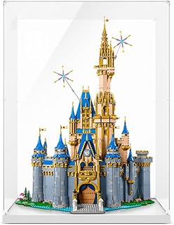 Acrylic Display Case for Lego 43222 Castle, (65.8 X 39.8 X 111.2cm) Dustproof Display Showcase Compatible with Lego 43222 (Not Include The Lego Model)