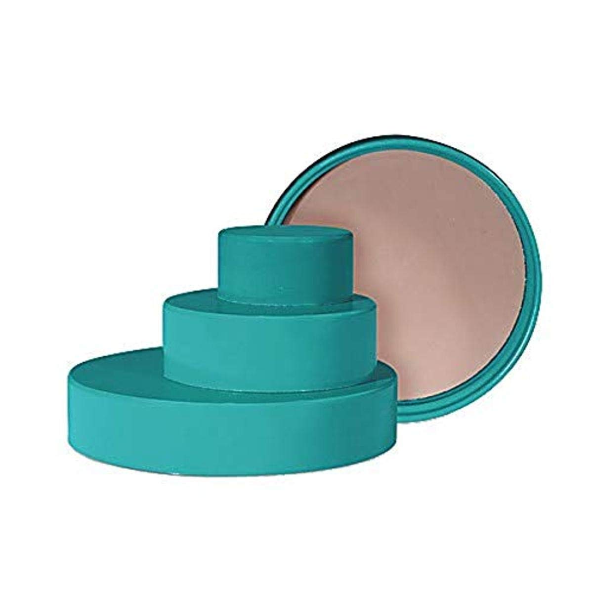 Qorpak CAP-00078 70-400 Thermoset Cap with F217 and PTFE Liner, Plain, Round, Green (Pack of 598)