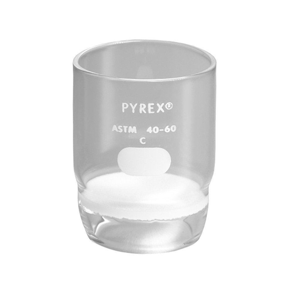 Corning 32940-30F Pyrex Gooch Crucibles with 30 mm Fritted Disc, Fine, 30 mL