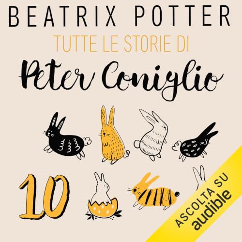 Diseño de la portada del título La storia di Miss Moppet