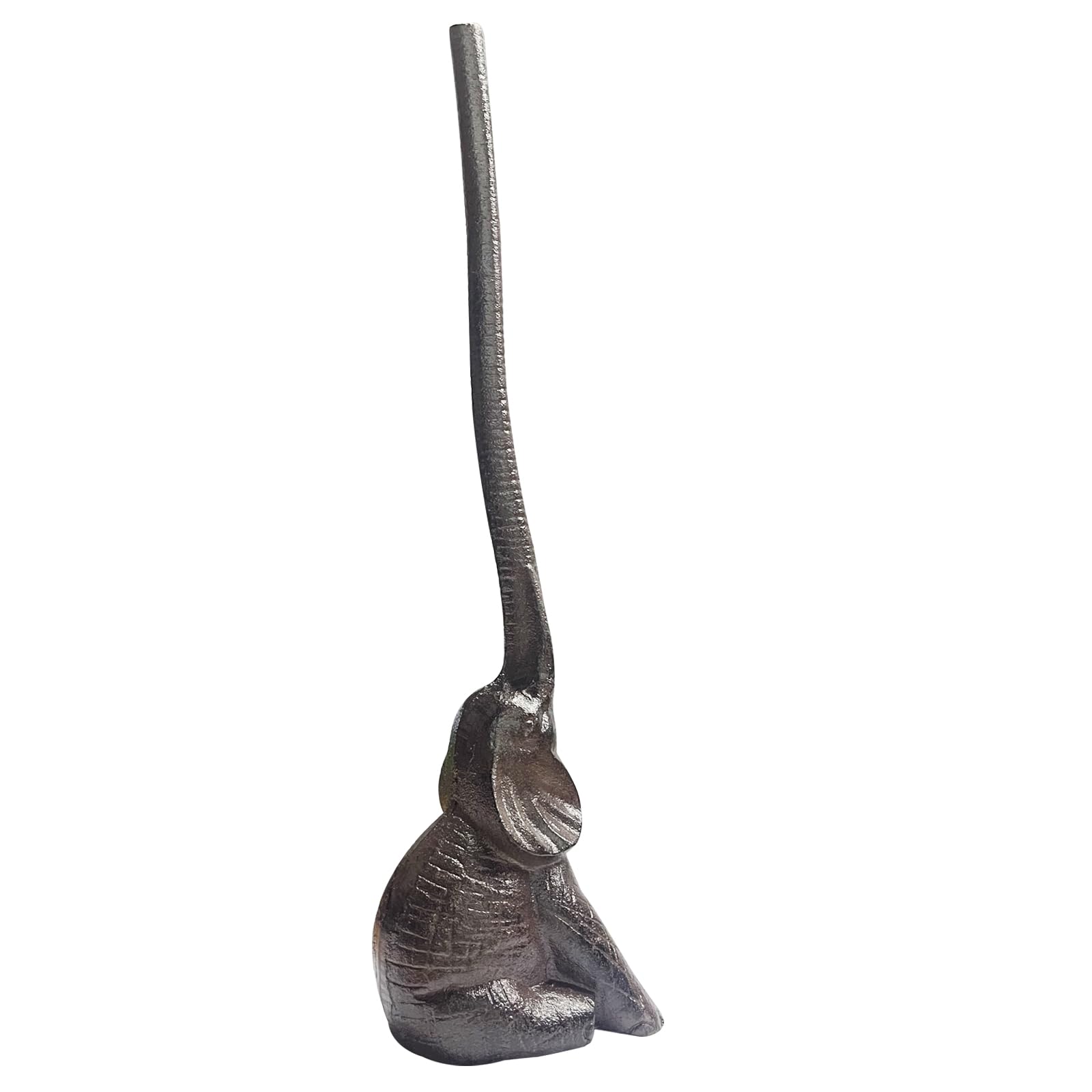 Photo 1 of Tsnamay Cast Iron Toilet Tissue Holder,Cat Toilet Paper Holder Decorative Paper Stand for Bathroom or Kitchen Countertop,Elephant Shape