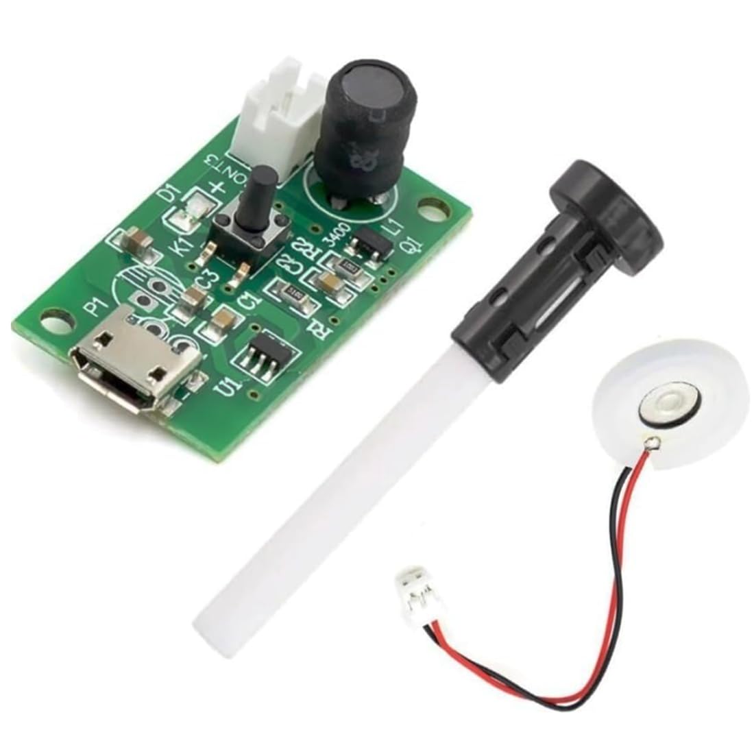 SixOhms DIY Mini Mist Maker Fogger USB Kit Mist maker circuit Board for Electronic DIY Projects With User Manual