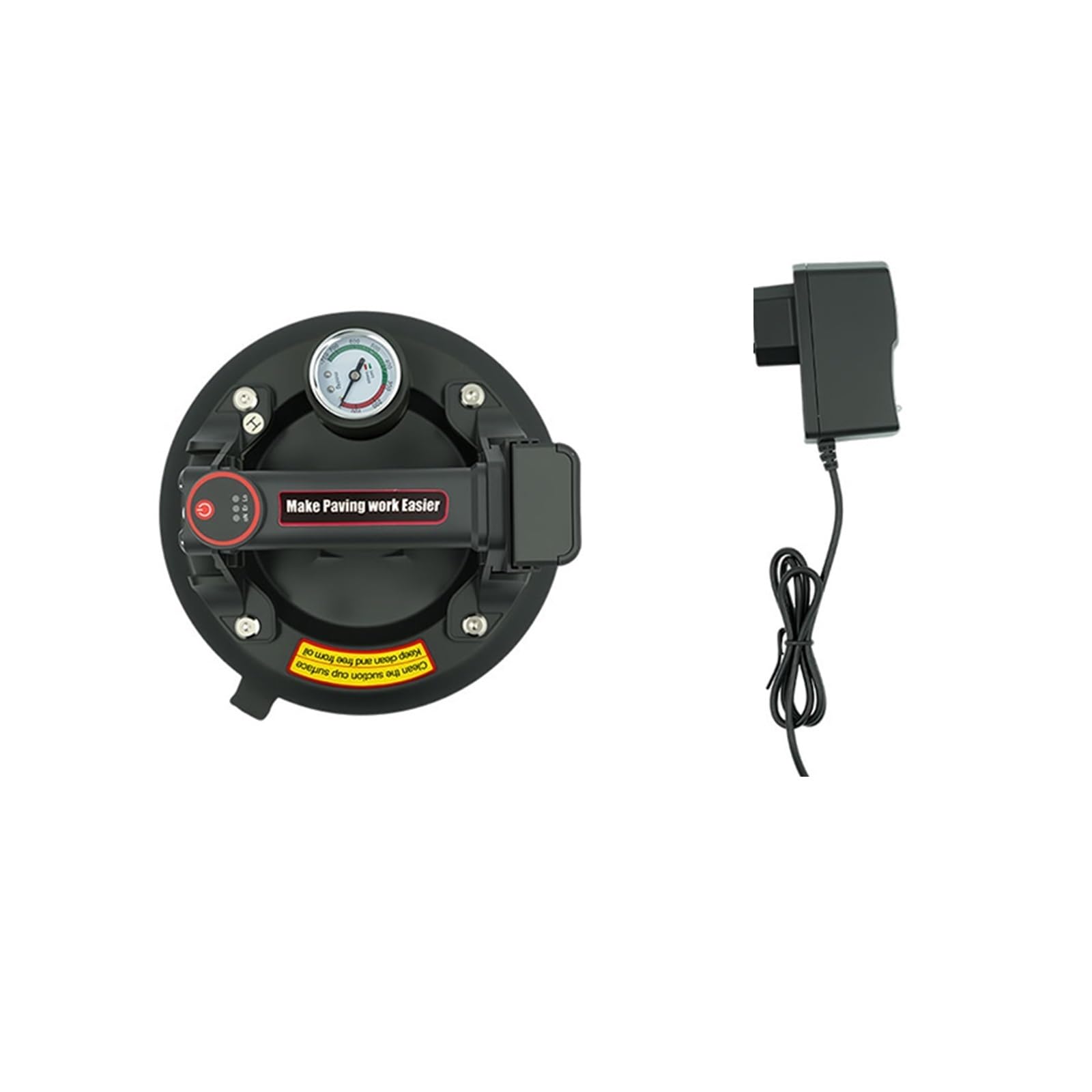 Ventosas, Ventosa Eléctrica De 250KG. Base 8 Pulgadas, Pantalla LED. Se Utiliza For Levantar Grandes Baldosas Granito Vidrio Con Metal