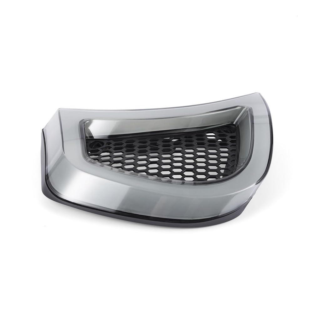Feu Clignotant Indicateur Lumière Moto Fumée Blanc Vent LED Voyants Clignotants pour Ha&rley Road Glides 2015-UP