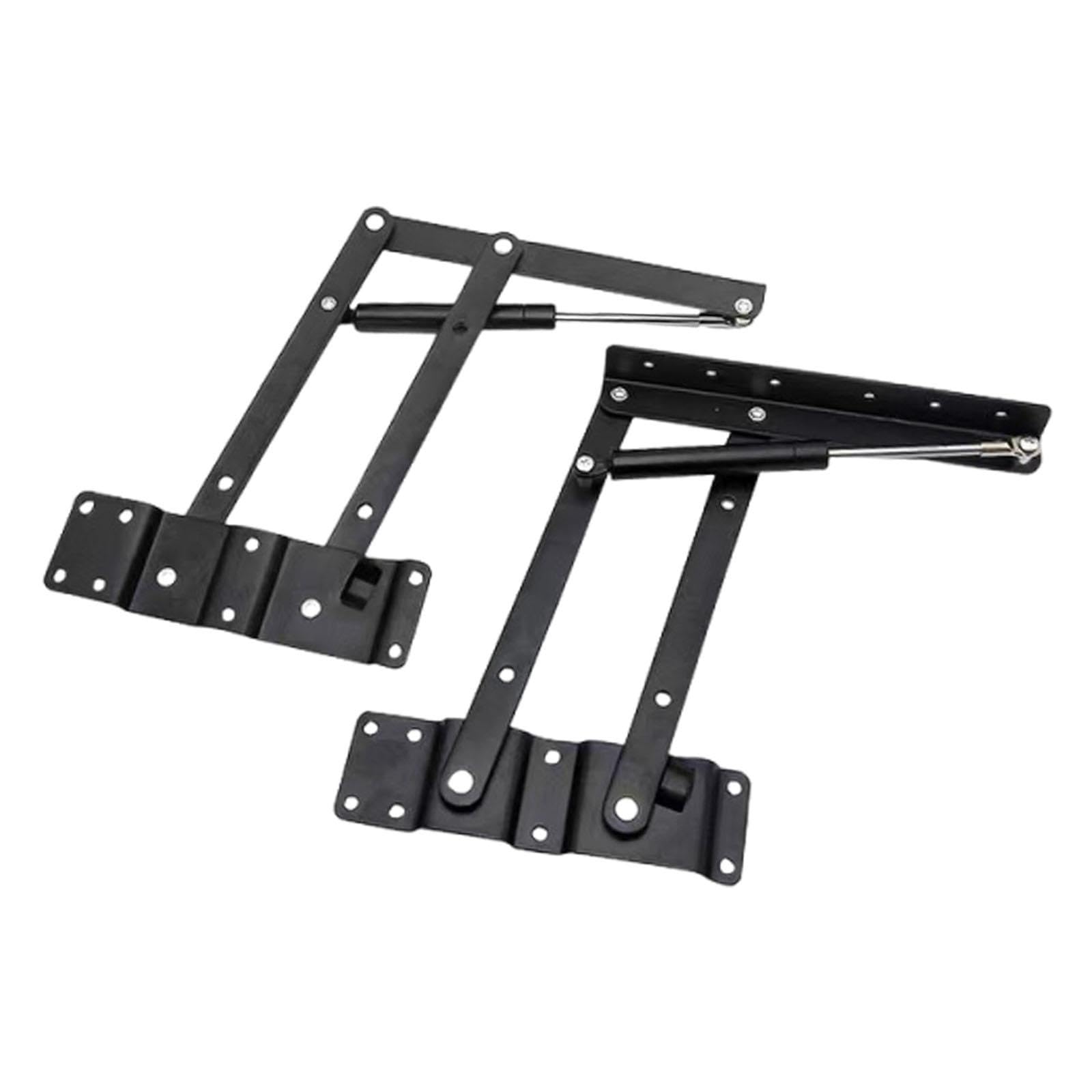 2 Piezas Elevadora Mesa de Café Mecanismo Robusto Plegable con Función Silenciosa y Duradera Adecuada para Sala de Estudio Hogar Moderno