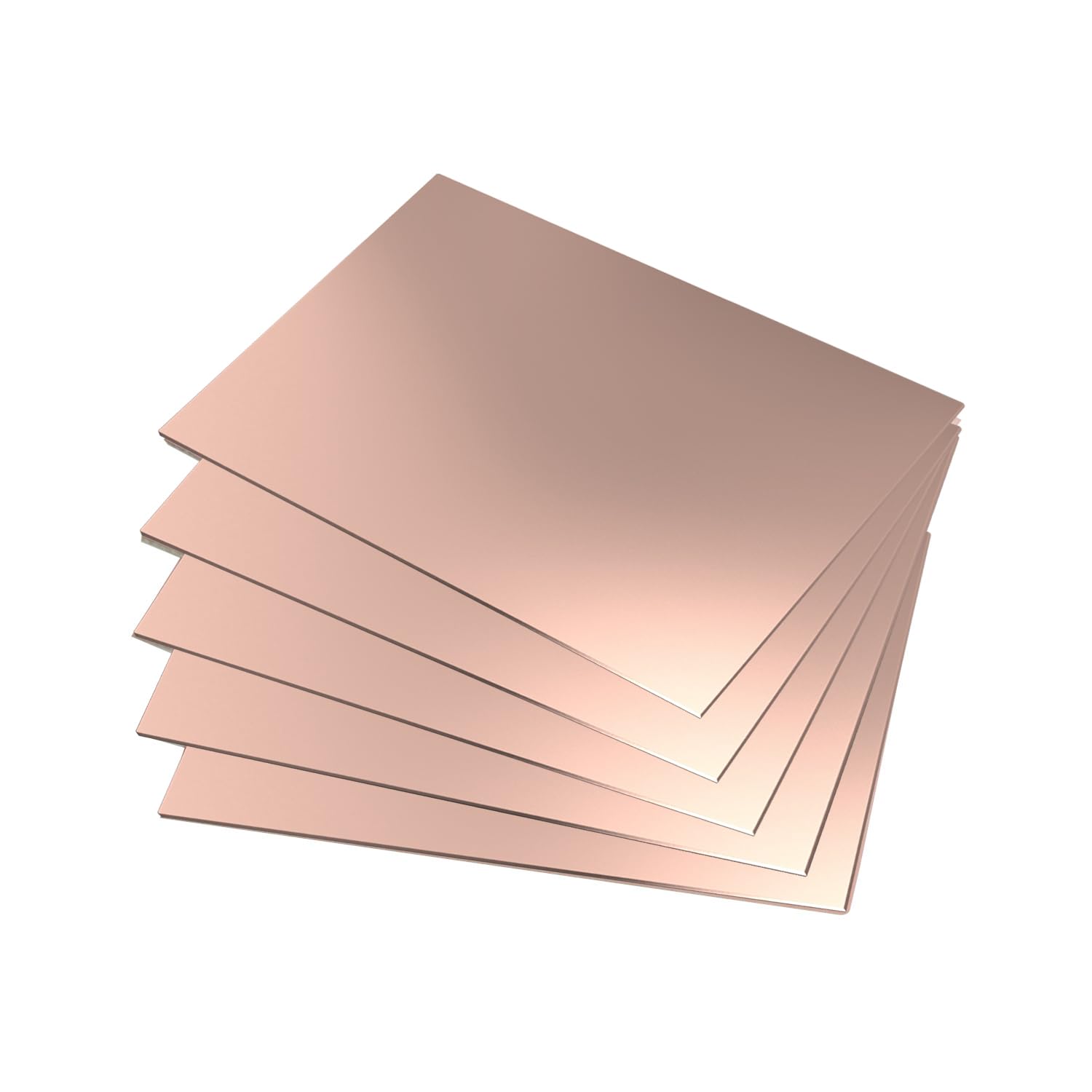 Aoje-Link Double Sided Copper Clad PCB Laminate Circuit Board, FR-4 Glass Fiber, 200 x 150 x 1.5mm, 5pcs