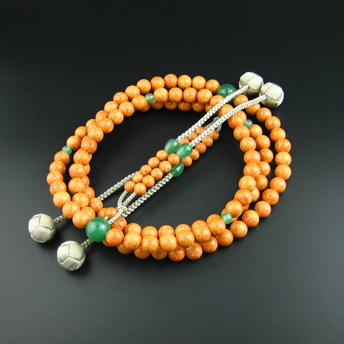 浄土真宗用本式数珠【男性用】 天竺菩提樹 みかん玉 20玉 | 滝田商店