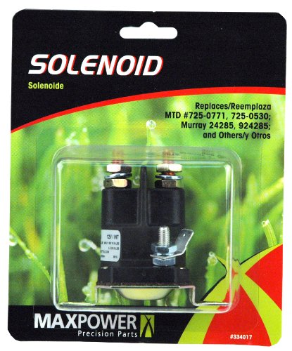 Solénoïde Maxpower 334017 pour tondeuses Ariens et Snapper