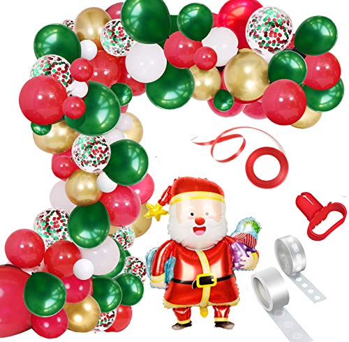 Merry Christmas Balloon Arch Garland Kit