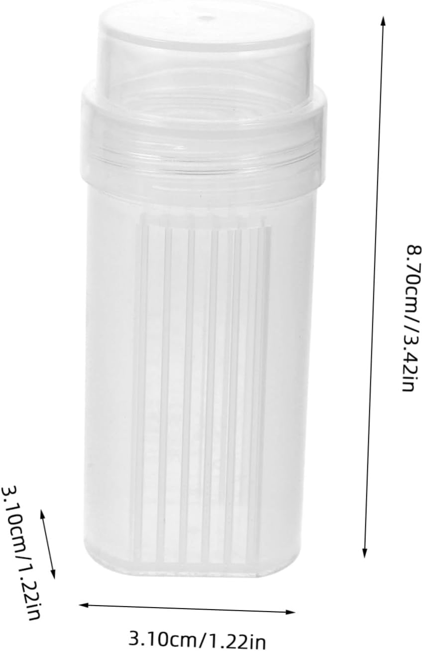SOLUSTRE 5pcs Plastic Stain Jars for Microscope Slides Coplin Jar Holder Slide Staining Rack