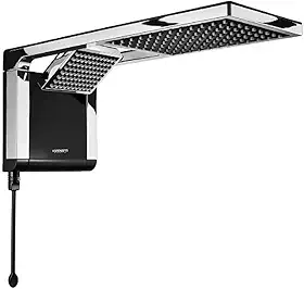 LORENZETTI Chuveiro Acqua Duo 220V 7800W, 7510104, Preto/Cromado, Pequeno