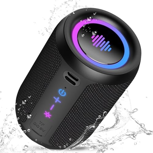 Enceinte Bluetooth, 15W Enceinte Bluetooth Puissante, Bluetooth 5...