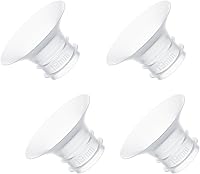 Vista 12 de Momcozy Air 1 - Bomba extractora de leche ultradelgada, sacaleche portátil manos libres con estuche de carga inalámbrica y control por aplicación