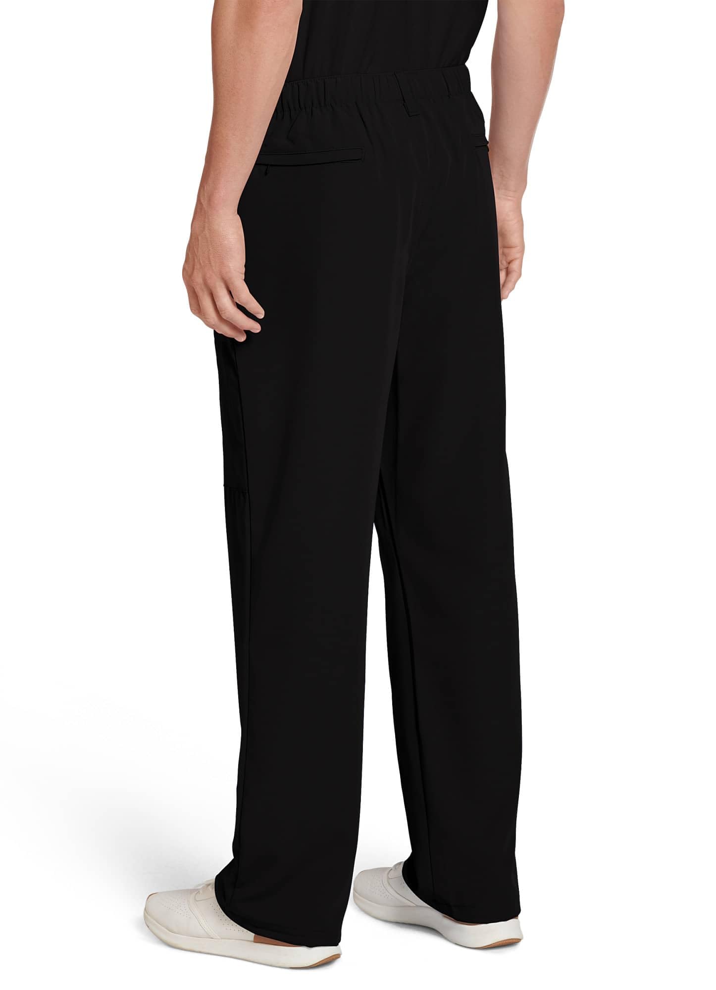 Jockey Men's Scrubs Seven Pocket Stretch Scrub Pant, Black, L