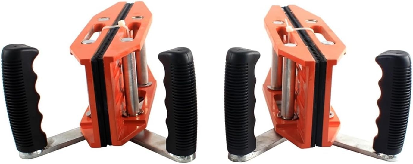 2 morsetti per pietre resistenti da 0-54 mm, utensile di sollevamento a due mani con ganasce rivestite in gomma
