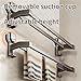 Suction Cup Towel Bar – No-Drill Detachable Towel Holder for Bathroom & Kitchen, Wall-Mounted Towel Rack, No Tools Needed