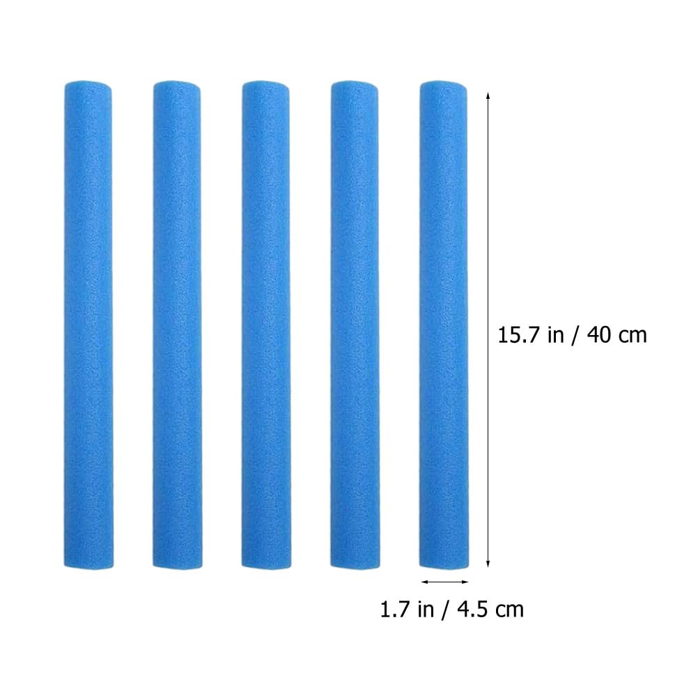 Mipcase 3sets Trampoline Pole Covers Trampoline Pad Protective Foams Sleeves Parts Replacement Supplies 5pcs*3
