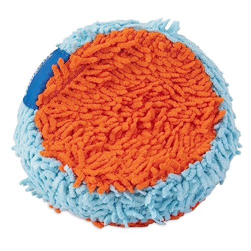 Image of Chuckit! Indoor Fetch Tumbler Toy for Dogs - Interactive Dog Toys for Boredom, 4.5 Inch, Orange and Blue