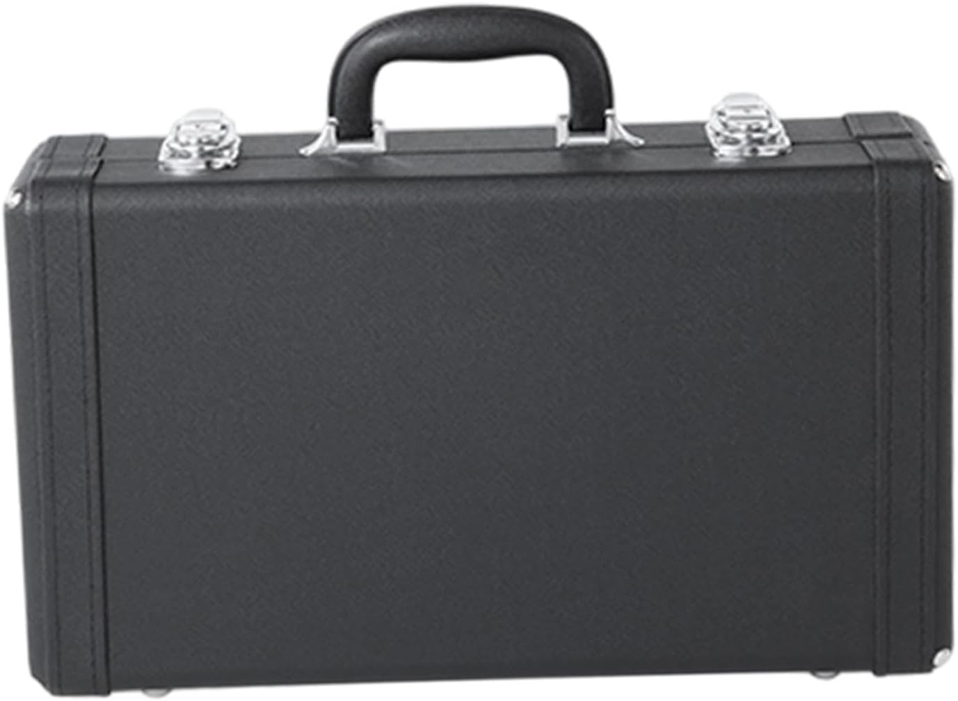 Clarinet Case Bb Clarinet Carrying Case Storage Bag Musical Instrument Accessory PU Leather Velvet Interior Secure Locking Suitable for Travel Bands C, L