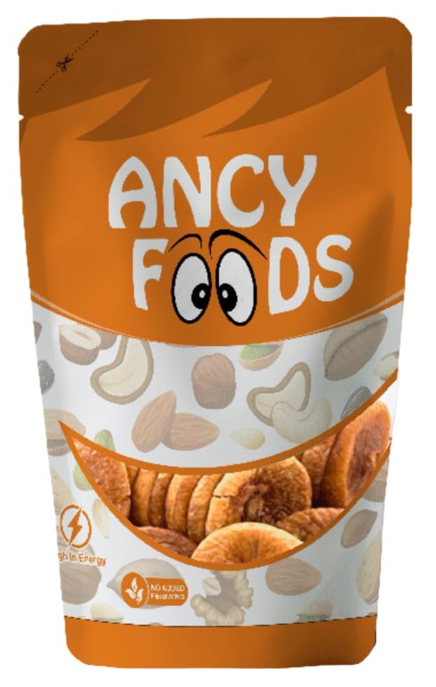 Foods Pure and Dry Big Size Figs (Anjeer), 2 X 250 Grams