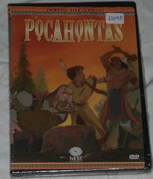 DVD Pocahontas Animated Hero Classics Book