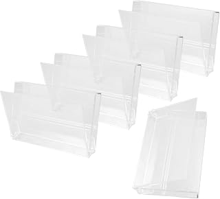 ARTIBETTER 5pcs Retro Cassette Tape Holder Plastic Case for Storage