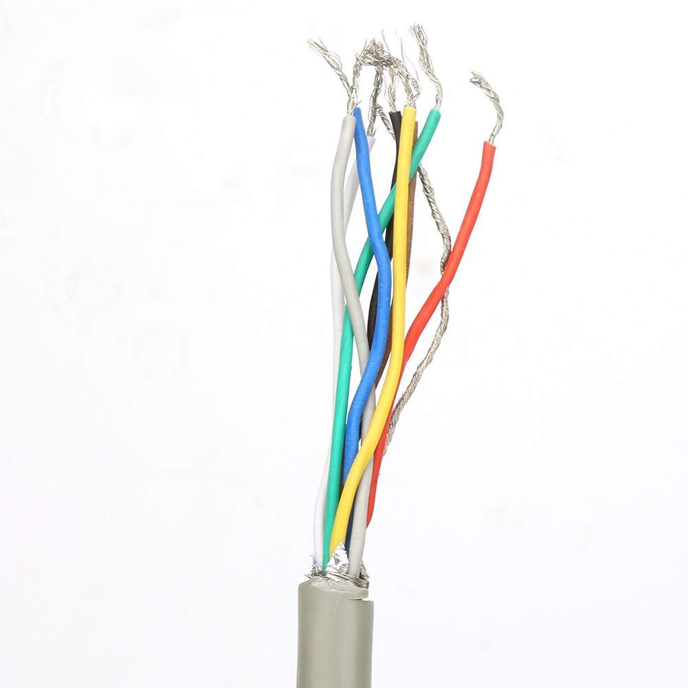 Encoder rotativo magnetico incrementale 1024P/R DC5V Encoder fotoelettrico di tipo assoluto 38mm OD 6mm Albero con cavo 1,2m