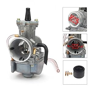 FastPro Carburateur pour moto 30 mm pour moteurs tunés ou standard jusqu’à CB CG 200/250CC