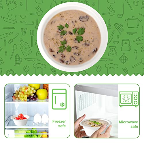 GREENESAGE 125 Pack Paper Bowls Disposable Bowls 9oz, Eco-Friendly - Image 4