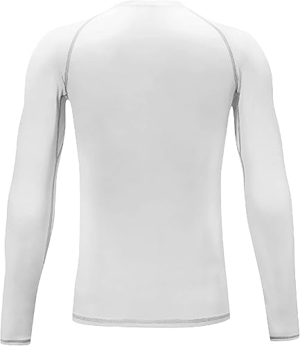 Miniatura 4 de TELALEO 4, 3, 2, 51 Pack Camisetas de compresión para niños y niñas, manga larga, camiseta interior deportiva, baselayer que absorbe la humedad