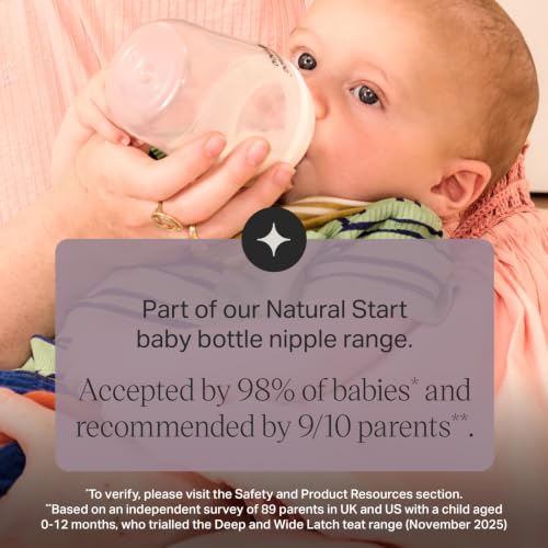 Image of Tommee Tippee Newborn Baby Bottles, Triangular Nipples, 0m+, 5oz