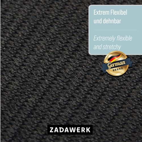 ZADAWERK® Gummiband - 0,6 cm x 10 m - Schwarz - Hosengummi - elastisch - Gummilitze - stark - Elastikband - Wäschegummi - Nähen - Haushalt - Basteln - DIY