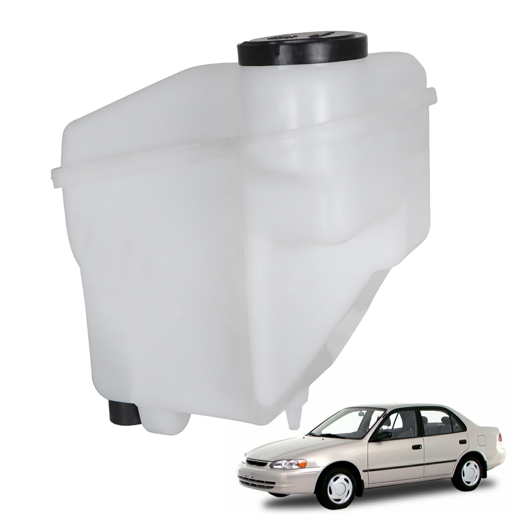 Depósito de líquido para limpiaparabrisas blanco de 1,8 L, repuesto para Prizm Corolla 8531502030 85315-02030 85315-02030 1998 1999 2000 2001 2002