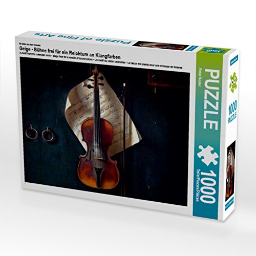 CALVENDO Puzzle Violin - Clear The Stage for a Wealth of timbres 1000 Pieces 64 x 48 cm from Peter Roder