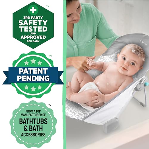 Summer Infant 12914199978 By Ingenuity Foldaway 2-Position Baby Bath Seat, Adjustable Support For Sink Or Bathtub thumb #2