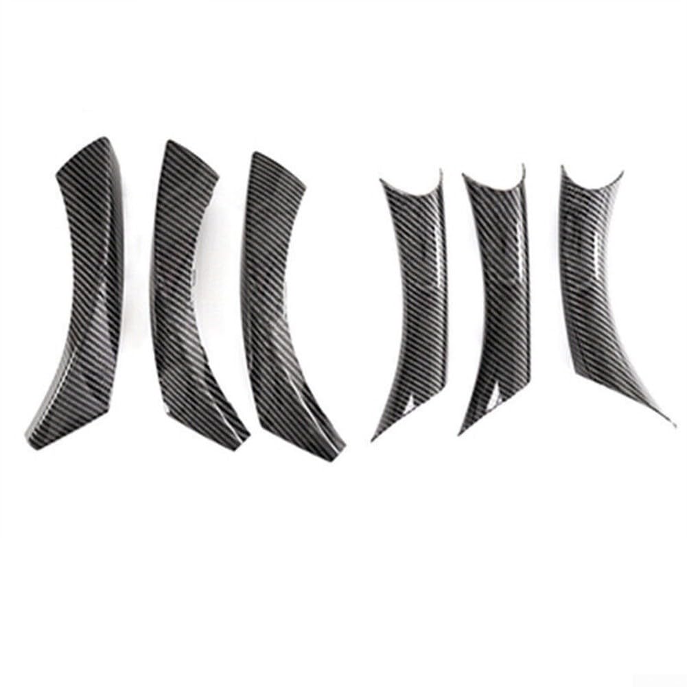 Poignée carbone E90 intérieur look sport pour panneau de porte BMW Série 3 berline E91