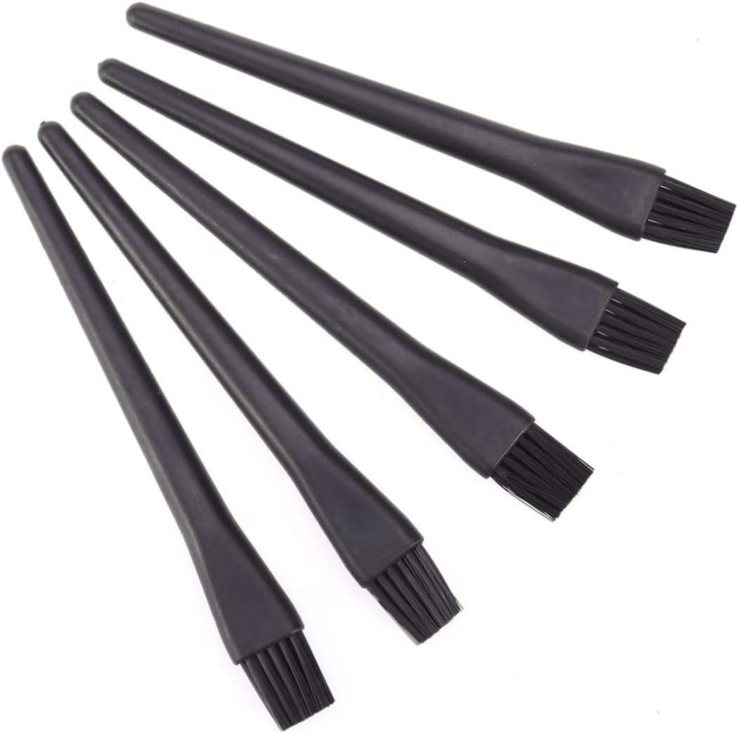 KICHOUSE 5pcs ES d Cleaning Keyboard Brush Kit Round Handle Brush Static for Laptop Keyboard Computer