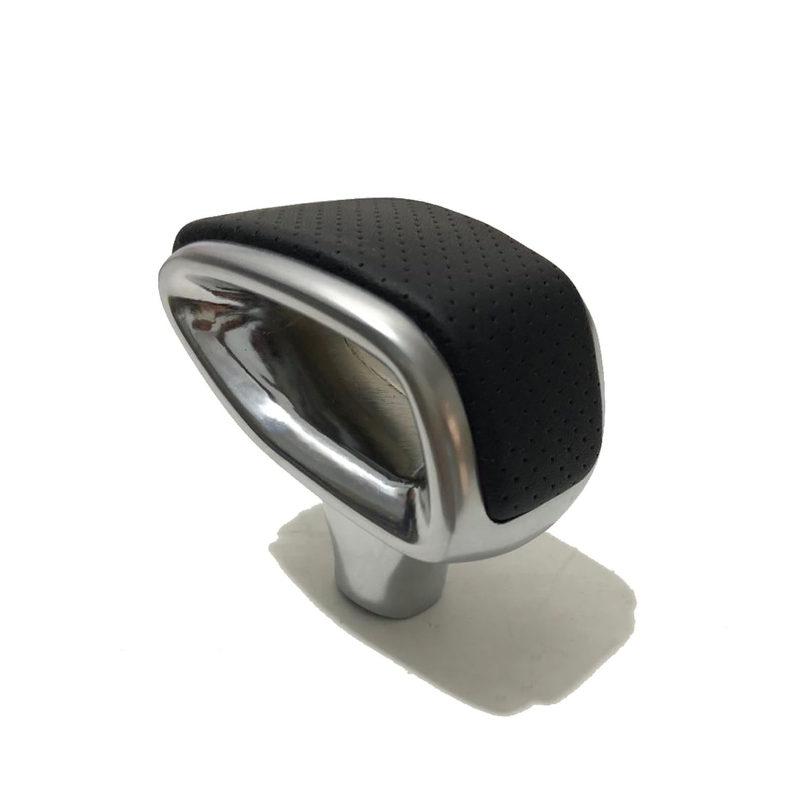 Jeocoai Leather With For Hole Car Gear Knob For Mercedes For Benz For Amg W463 G500 G350 G63 G65 G55 A45 W176 W212 Gear Stick Shift Knob(Leather With For Hole)