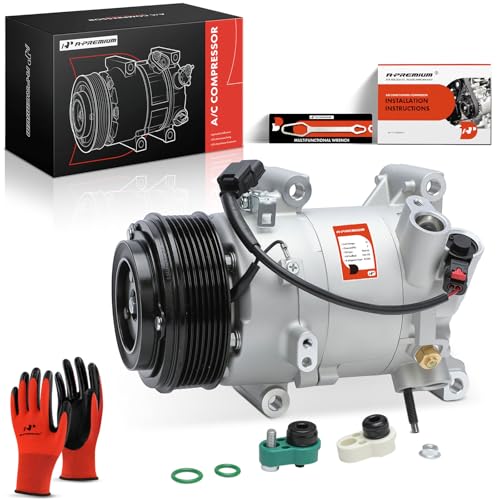 A-Premium Air Conditioner AC Compressor with Clutch Compatible...