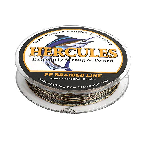 Hercules Super Strong 100M 109 Yards Braided Fishing Line 100 LB Test for Saltwater Freshwater PE Braid Fish Lines 4 Strands - Image 4
