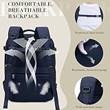 Hayayu for Easyjet Cabin Bag 45x36x20, Water-resistant Underseat Cabin Bag Travel Backpack, Carry on Hand Luggage Bag With Charging Port and Anti Theft Pocket - Image 6