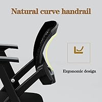 Vista 5 de WIGSELBL Silla de estudiante con escritorio adjunto, silla de oficina de malla, silla plegable ergonómica, silla con brazo para tableta con brazo