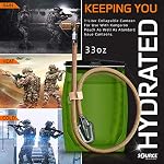 Source Tactical Kangaroo 1L Collapsible Widepac Hydration Bladder - High-Flow Push-Pull Storm Drinking Valve - Leakproof Widepac Closure - Zero Taste and Virtually Self-Cleaning - 34oz - Image 5